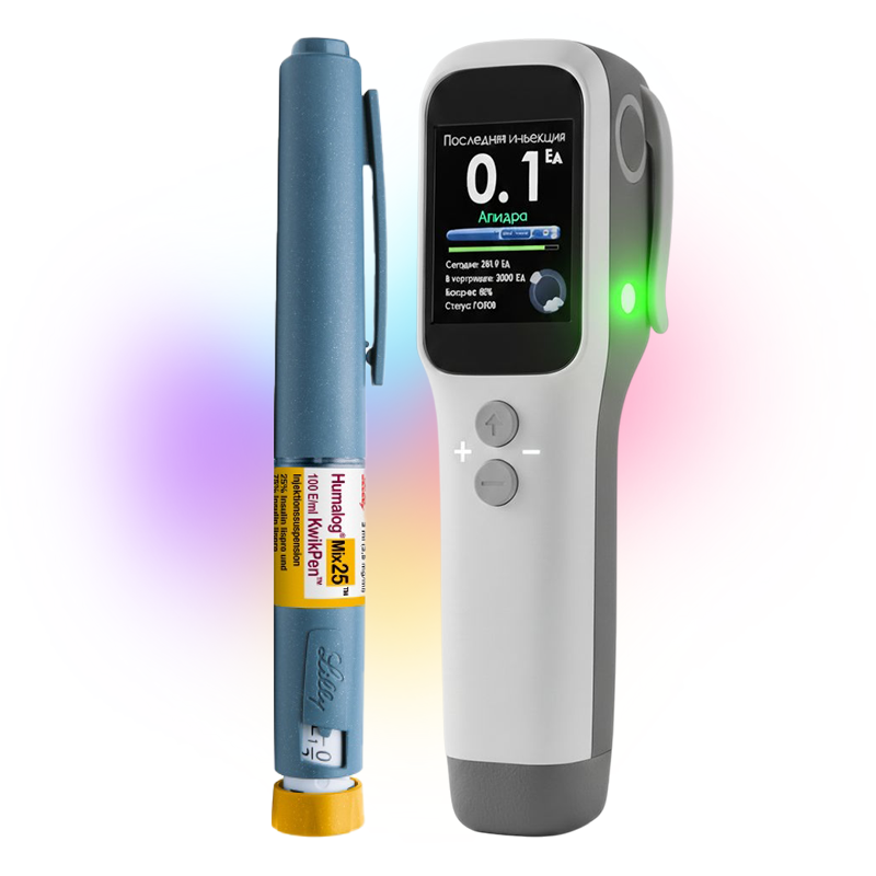 Шприц-ручка DiaMicroPen с инсулином Хумалог Микс 25/75