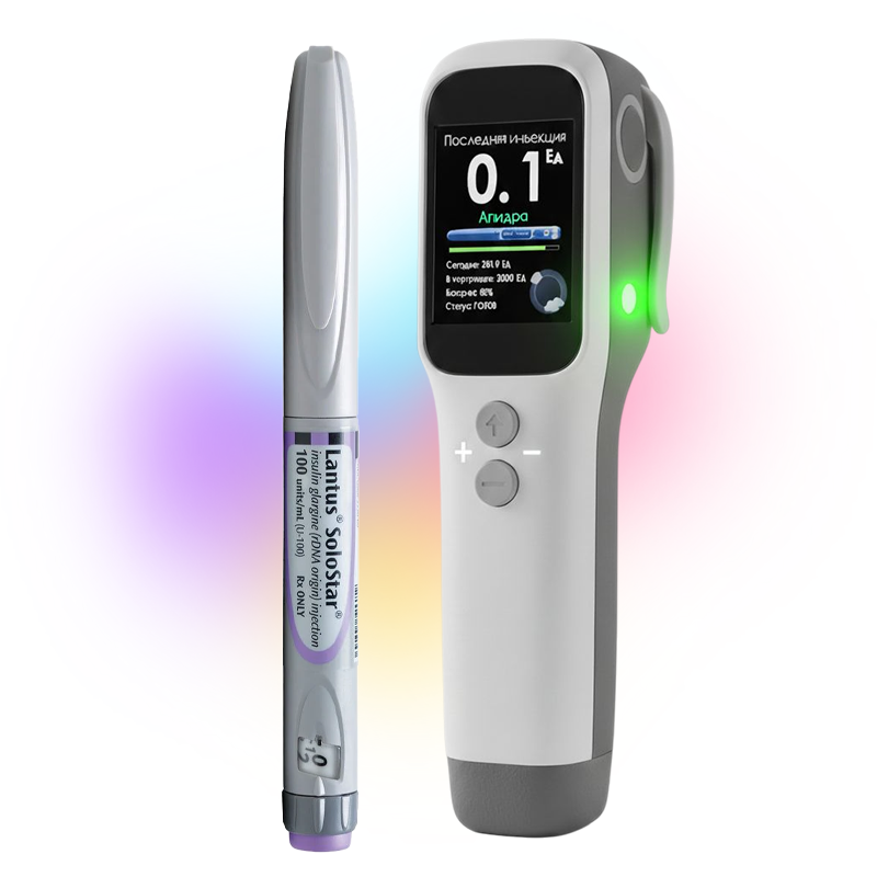 Шприц-ручка DiaMicroPen с инсулином Лантус