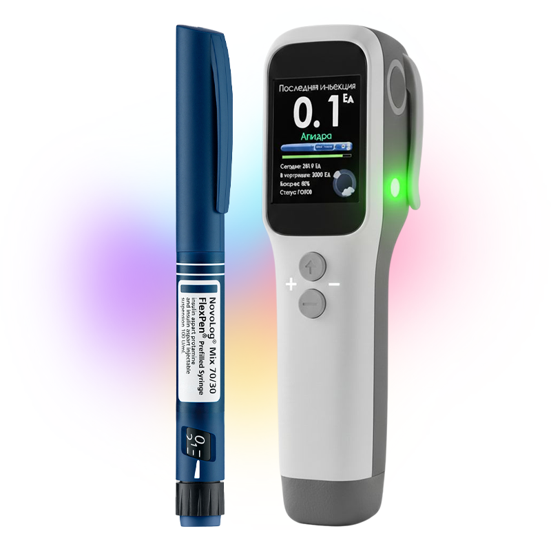 Шприц-ручка DiaMicroPen с инсулином Новолог Микс 70/30