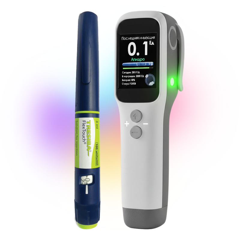 Шприц-ручка DiaMicroPen с инсулином Тресиба